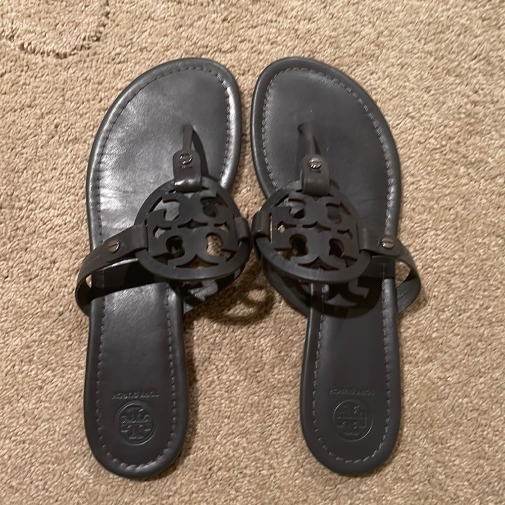 WORN ONCE TORY BURCH MILLER SANDALS
